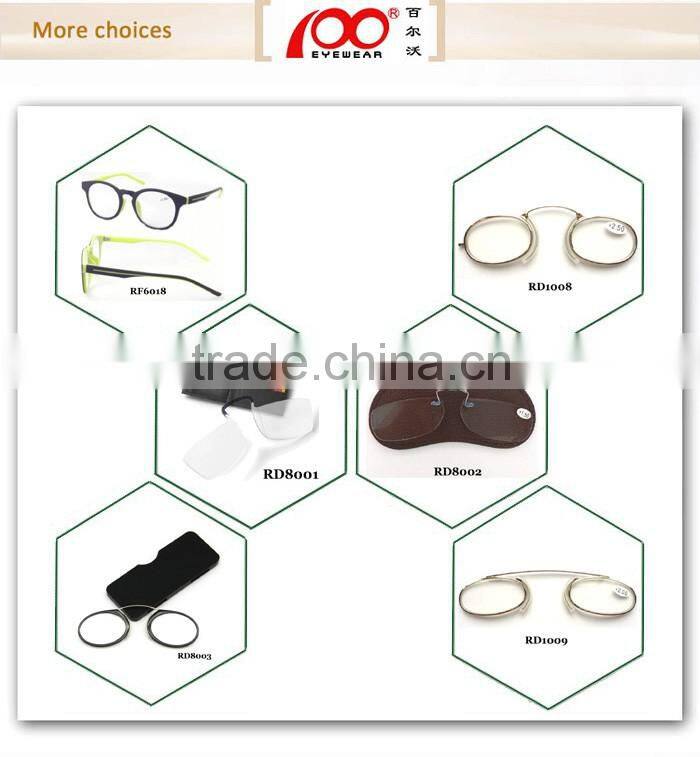 2016 factory price personal optics frame reading glasses