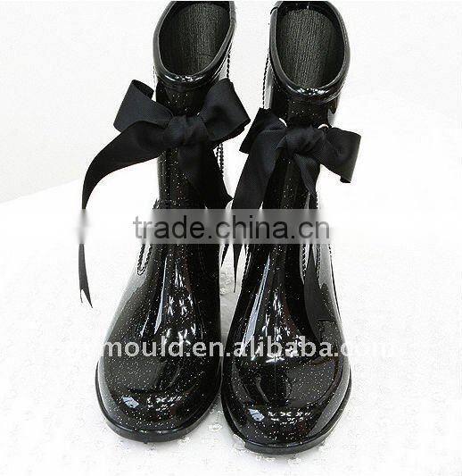 Women Plastic Garden Fashion Rain shoes