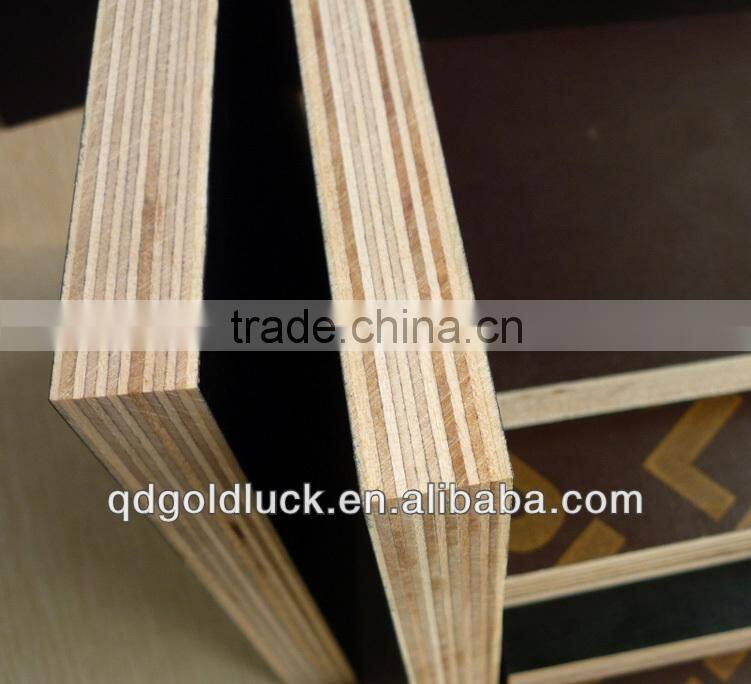 big size Marine plywood black or brown film faced plywood for construction 1220*2440mm