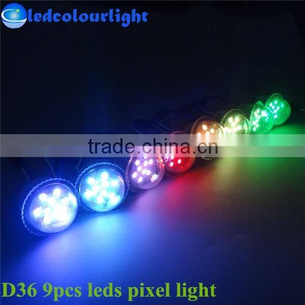 36mm LED pixel lights with 6PCS/9PCS leds