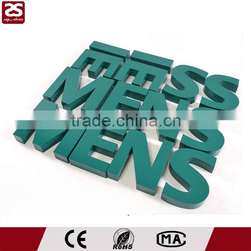 led signage waterproof 3d stainless steel letter sign