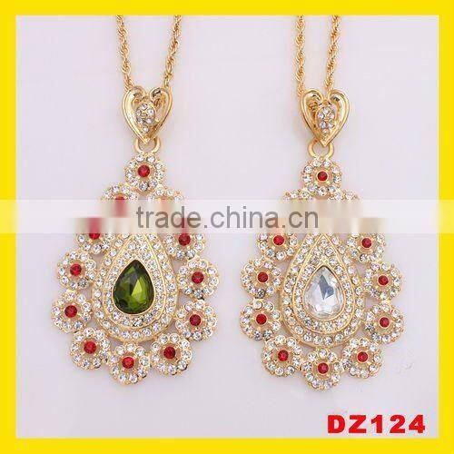 Wolesale pendant jewelry rhinestone charm crystal pendent