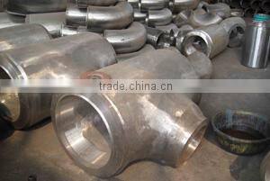 45 degree carbon steel lateral Tee ASME B16.9