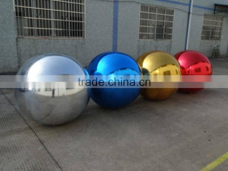 2016 Popular inflatable mirror ball, PVC disco mirror ball for party decoration