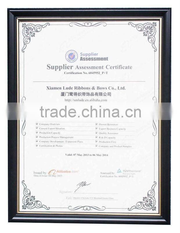 Wholesale Trade show use Award Satin Ribbons Rosettes