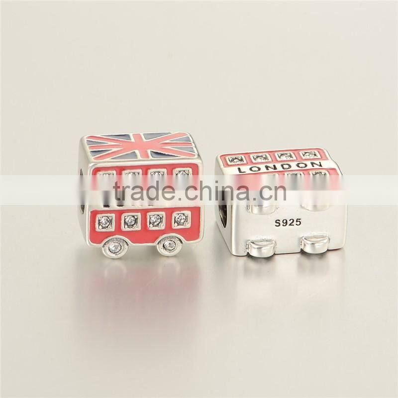 london bus bead bracelet necklaces jewelry