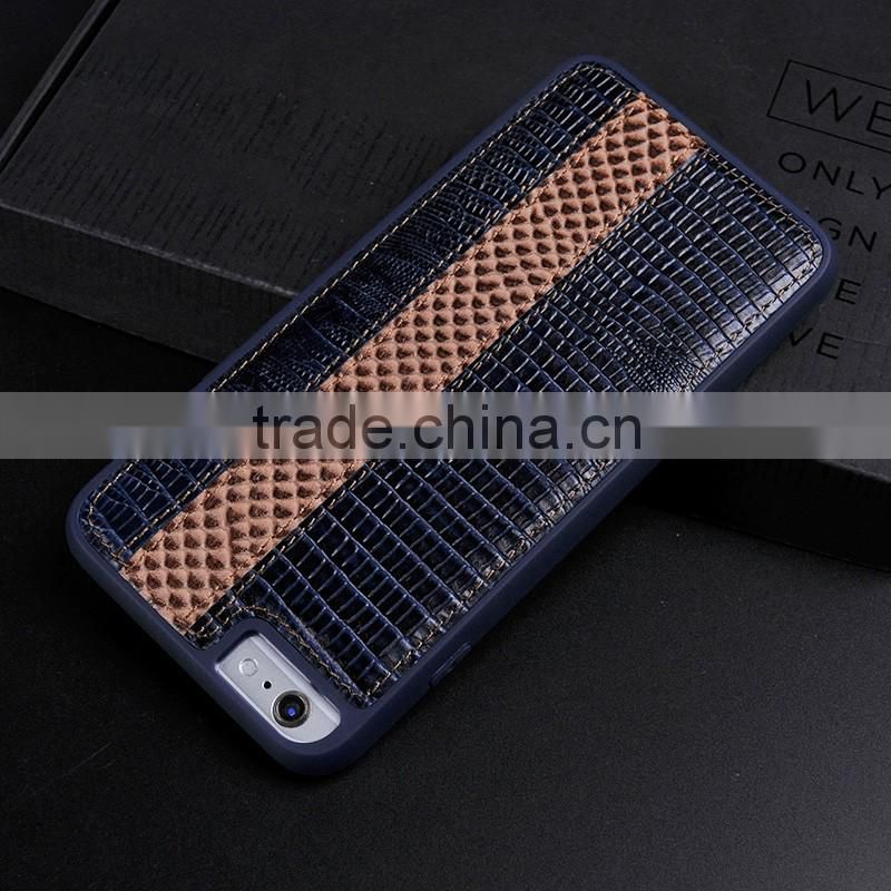 Hot Selling top grade Hybird leather+pc phone cover for iphone
