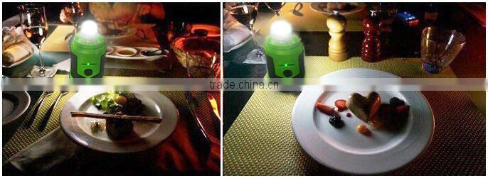 Best quality camping led light ABS plastic lantern powered by rechargeable battery
