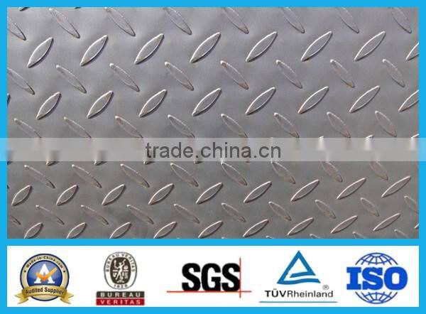 Customized Quality 3mm steel checkered plate size