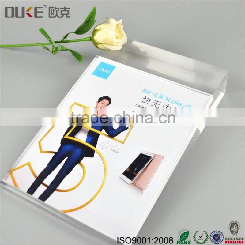 wholesale custom-made new design acrylic photo block