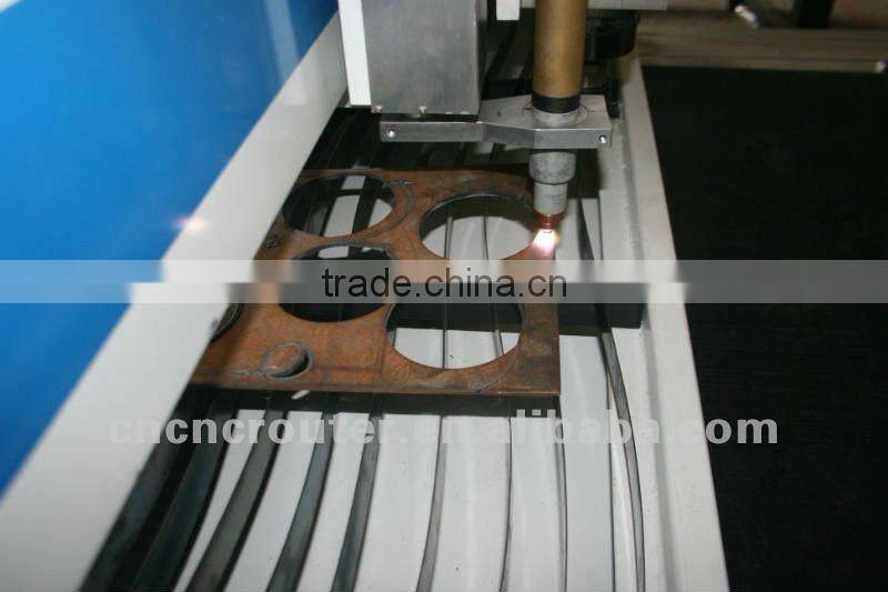 China cx1530 thick material plasma cutting machine bed