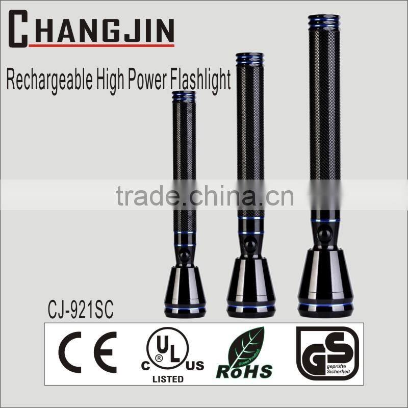 Factory supply handing lamp rechargeable led wholesale delar flashlight