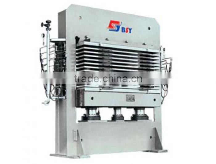 Shandong JINLUN 500T 4x8 feet / 3x6 feet plywood hot press machine
