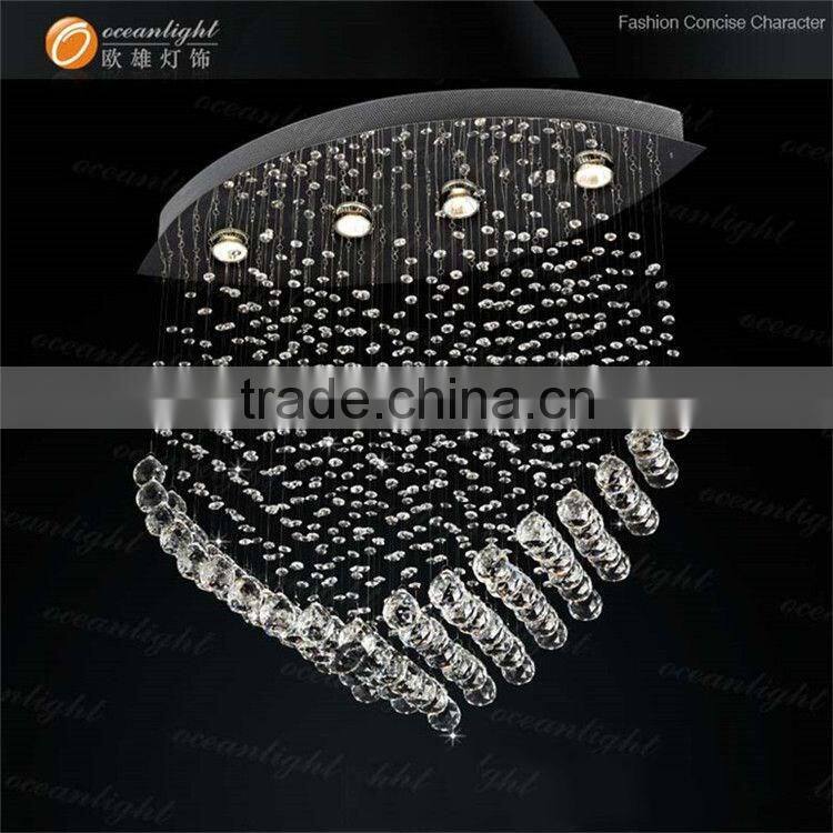 High quality cheap crystal chandelier,unique pendant lamp OM9200