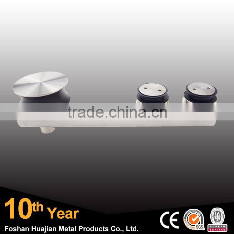 high quality quick and easy mounting plate cirle type sliding glass door roller