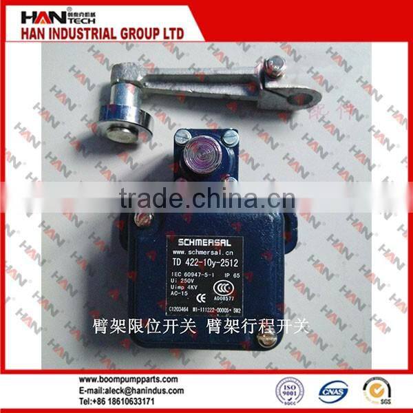 Schwing concrete pump parts Pressure Guage 63 0-250 Bar OEM 10004662 for Putzmeister Zoomlion Sany JUNJIN