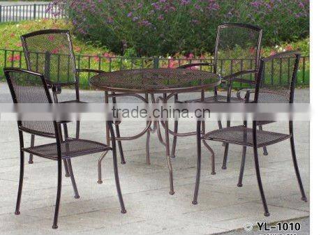 2012 new style metal garden mesh funiture