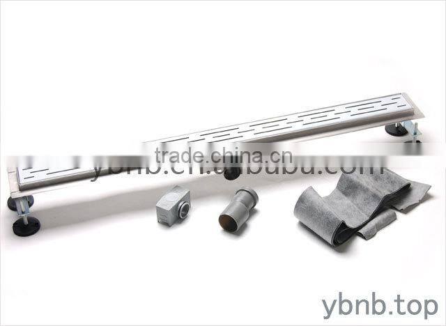 top quality stainless steel 304 bathroom long floor drain/shower drain