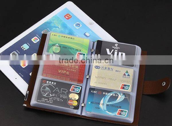 BOSHIHO Hot Sale Black Fashion Visiting Card Cases