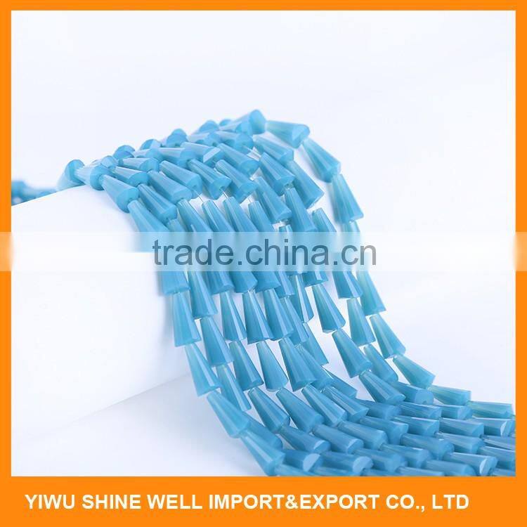 Most popular different types glass beads stone China sale