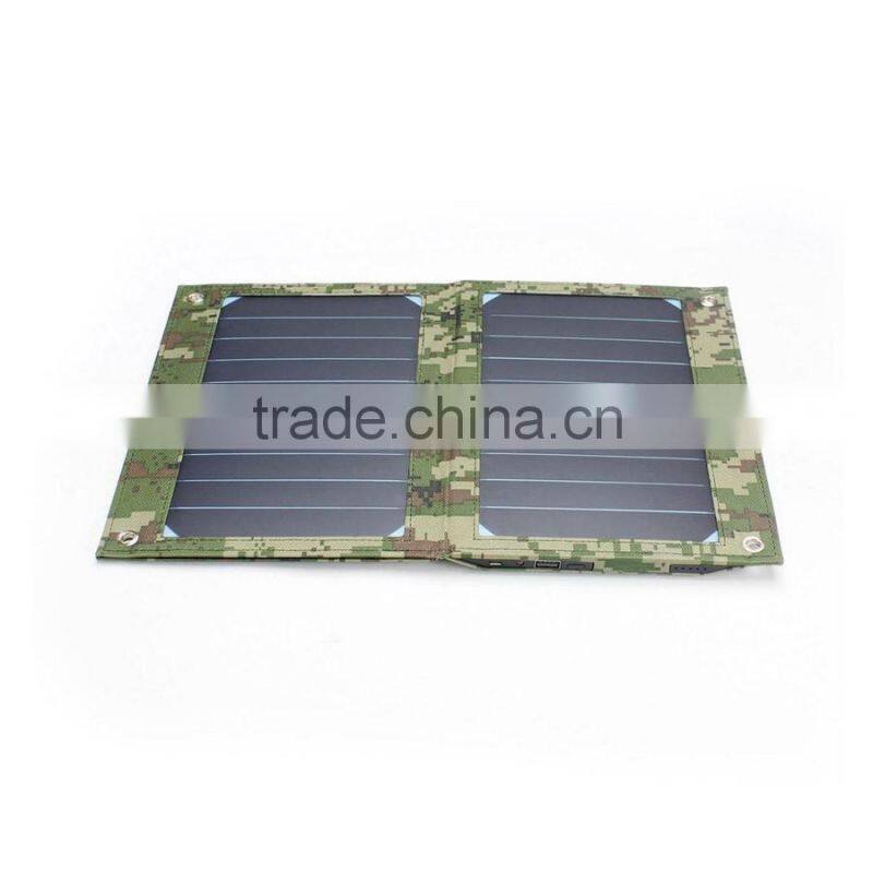 Solar panel charger universal solar powerbank 10W solar panel built-in 6000mah Hot selling
