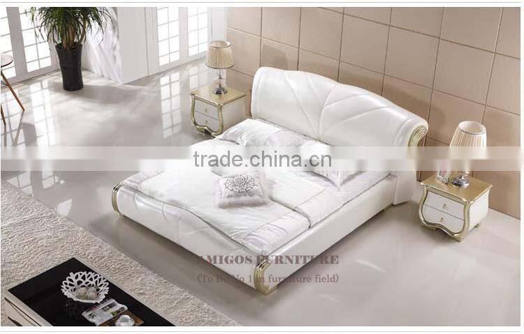 Modern bedroom furniture prices in pakistan leather bed