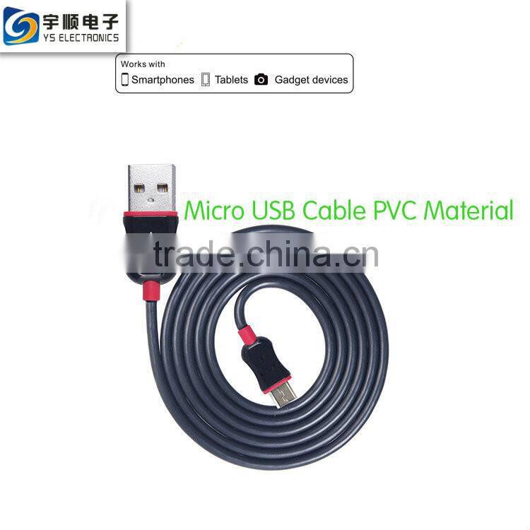 Braided Micro USB Cable Double Copper Optical Fiber