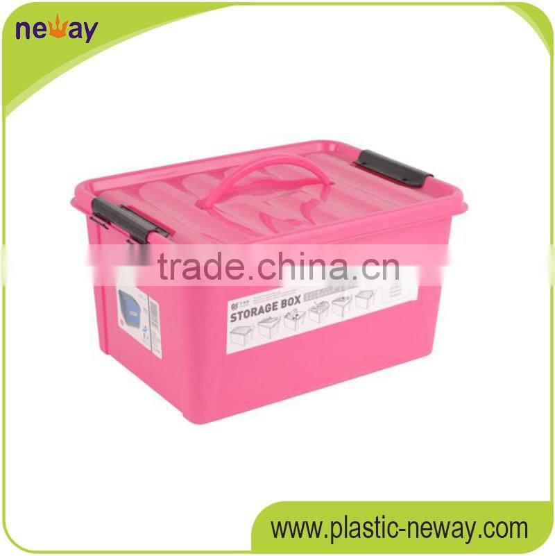 Storage plastic bins fancy large PP fashion clear plastic box