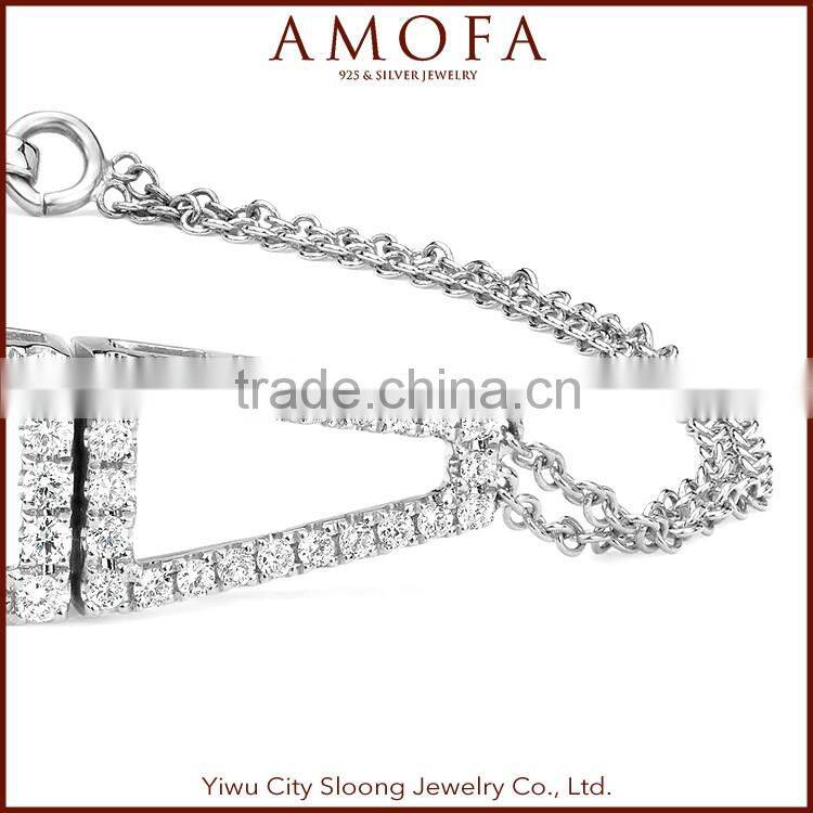 Wholesale 100% Sterling Silver Charm Bracelet