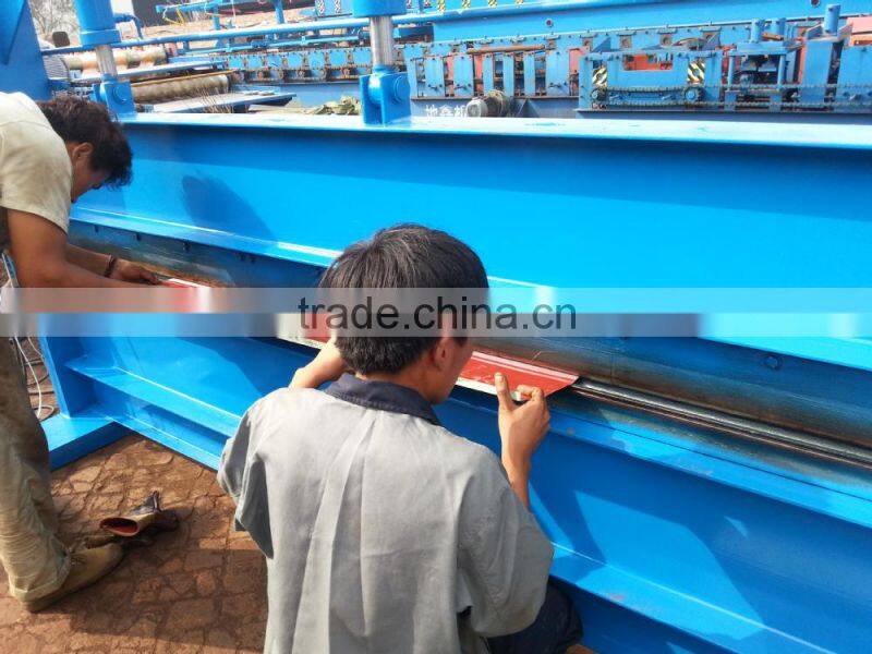 DX automatic color steel roof tiles making machines/trapezoidal sheet making machine