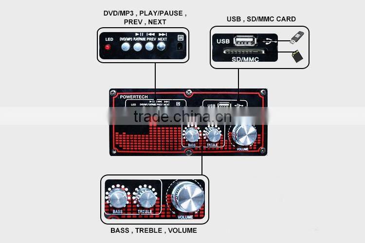 Hottest Disco Bass Speaker 6.5 inch Dance Club Speakers MP3 Player