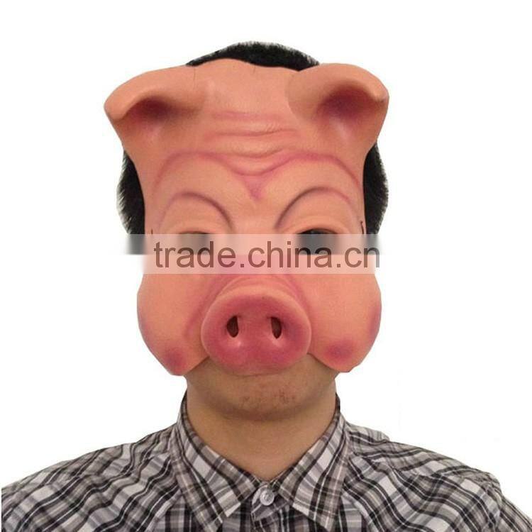 halloween party Facial full head masks lizard pig for Atmospheric