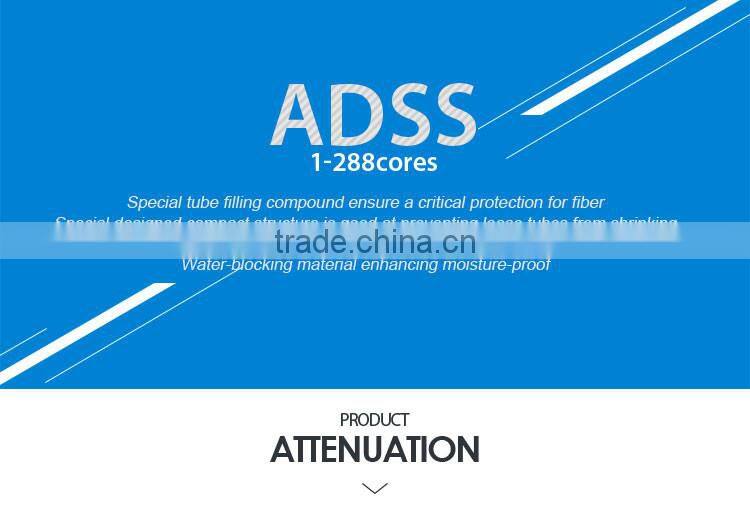 Large outdoor fiber home fibra optica adss 12 fibras