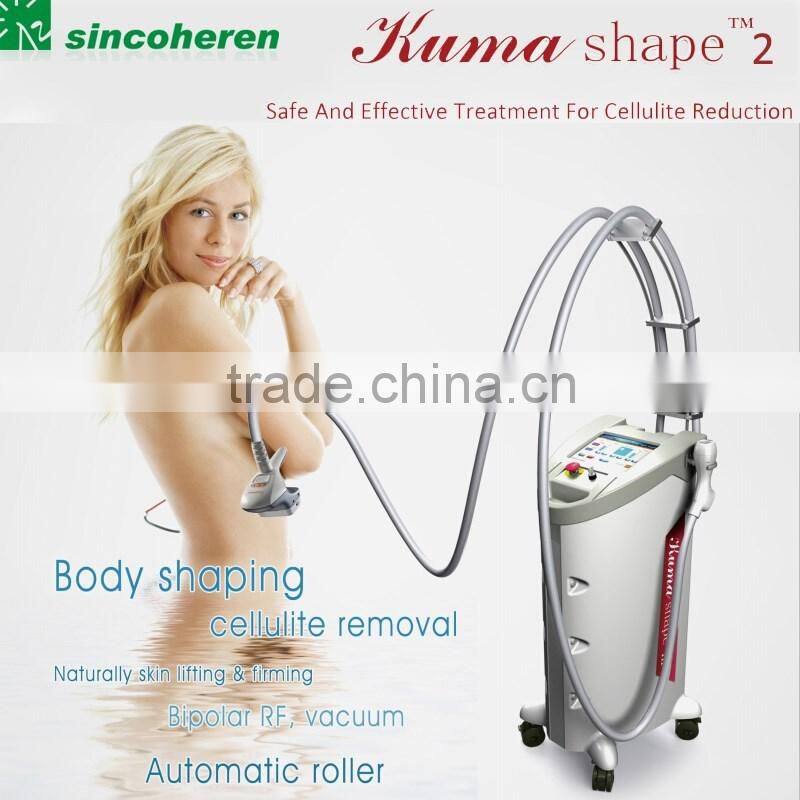 Kumashape Safe and enjoyable slimming IR RF vacuum Rolling massage beauty device