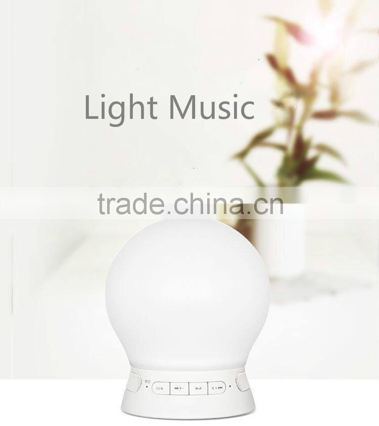 Sunrise Wake Up Light APP Play music Alarm Clock With FM Radio and Nature sound