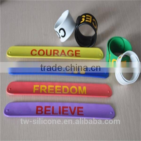 child slap wristband wholesale silicone wristband child