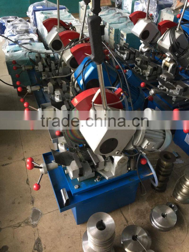 Industrial Metal Steel Tubes Punching Machine / Steel pipes hole punching machine