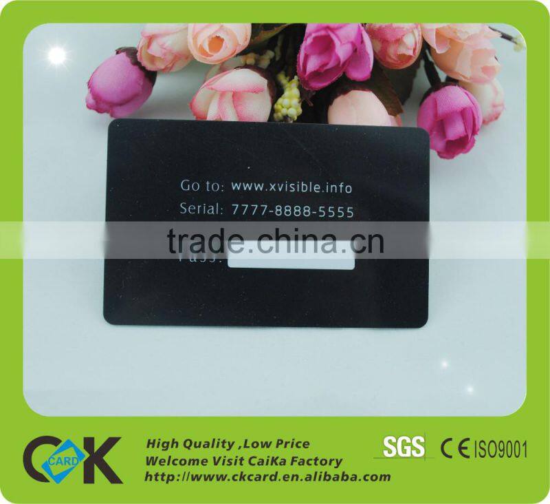 hot sale customized scratch card lottery scratch card