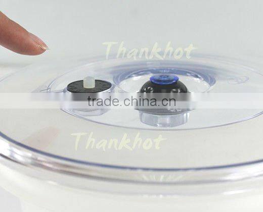 Big plastic storage container-Vacuum lid