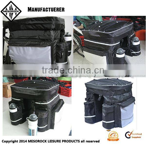 Bike Pannier Bicycle Rack Cycling Cargo Rear Pack Bag with Water Proof