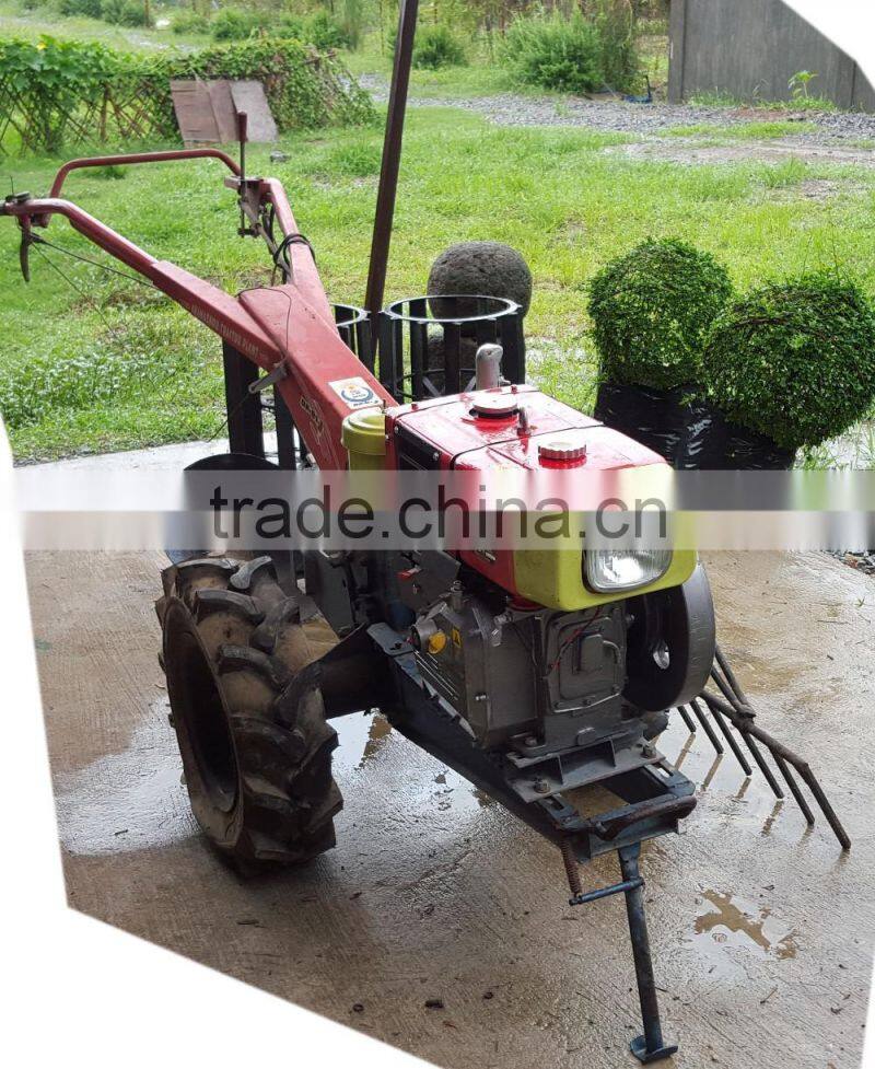 hand tractor with stepless speed change