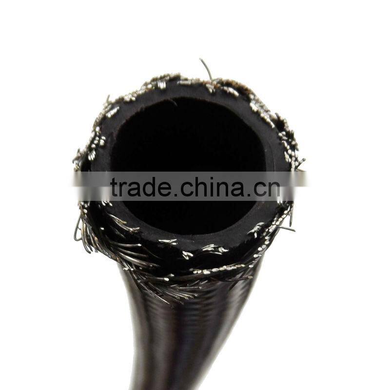 Hot sale!!! AN4 AN-4 1500 PSI Stainless Steel Braided Fuel Oil Gas Line Hose