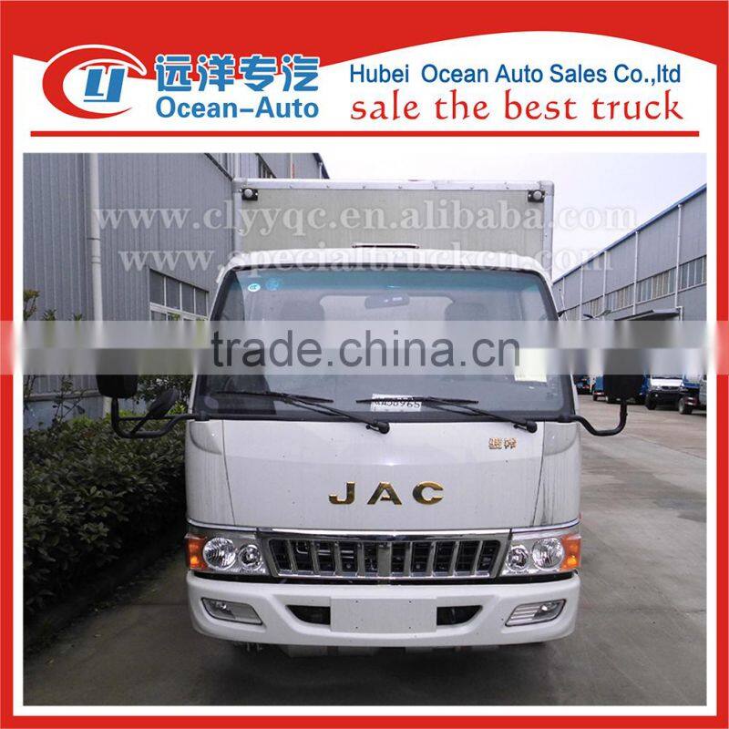 Brand JAC 4x2 emulsion explosive proof truck with top design
