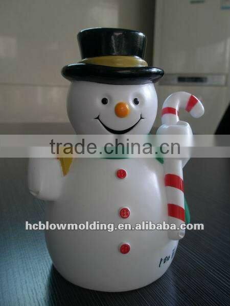 OEM Blow Molding Plastic Snowman Christams Santa Claus Mould Cartoon