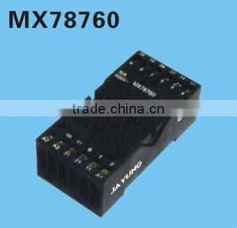 HEIGHT Hot Sale MX78760 Relay Socket /11 pin Relay Socket/Socket for relay with High Quality Factory Price