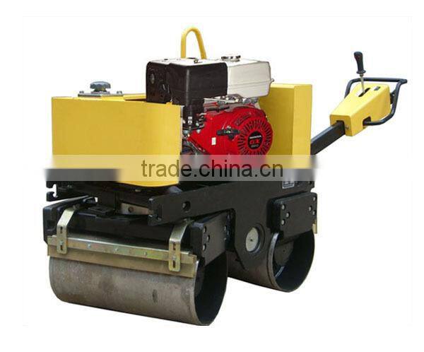 YL34 /34C Honda Gasoline Engine 65Hz 17kN 680mm hydraulic driven walking behind double steel drum vibratory road roller