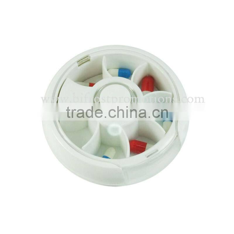 Plastic 7 Compartment Single Pill Box