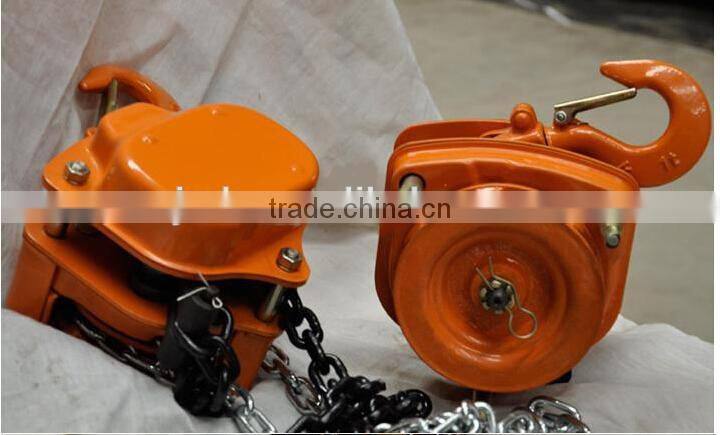 portable heavy duty manual chain block