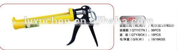 Steel frame aluminium handle caulking gun silicone gun