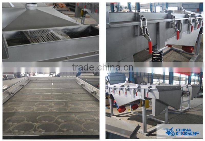 SZF-1235-3S linear vibro sieve for silica sand